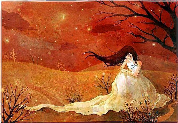 Red-landscape-with-woman