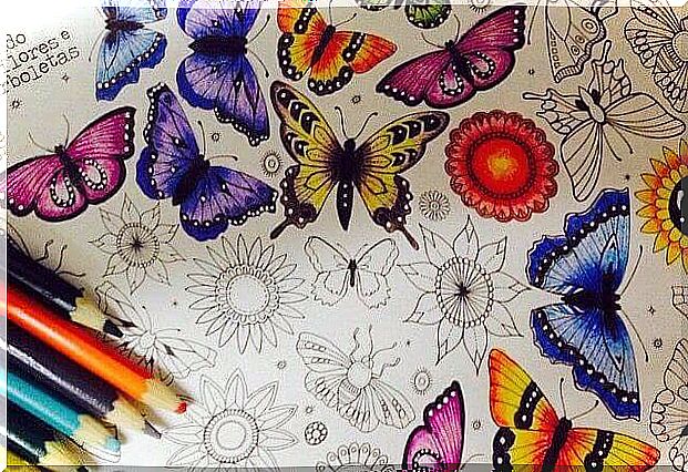 Coloring in, a therapeutic satisfaction